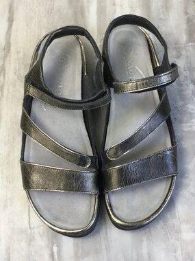 Naot Pewter Sandal 39